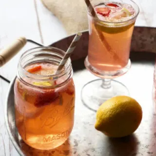 Strawberry Lemonade Shandy