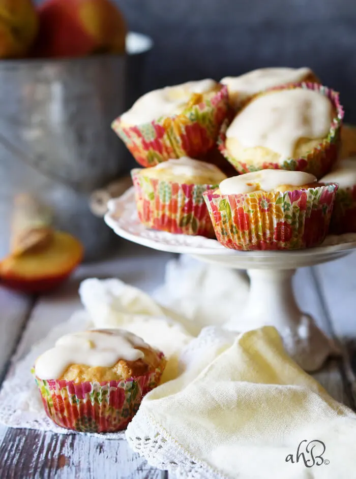 Peaches and Cream Muffins