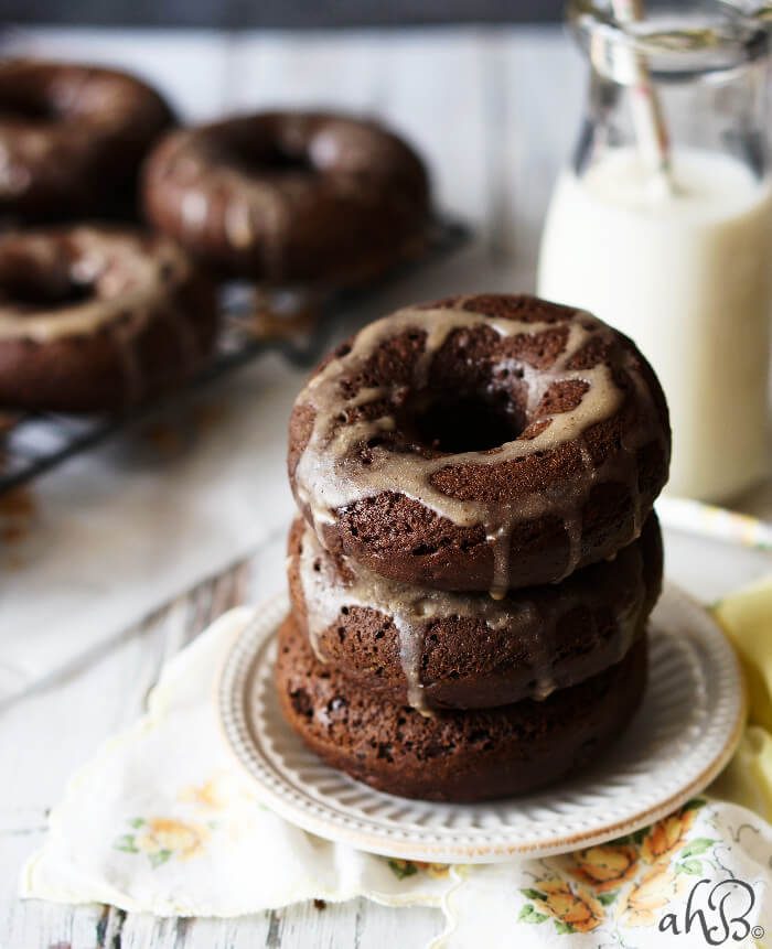 Chocolate Zucchini Donuts