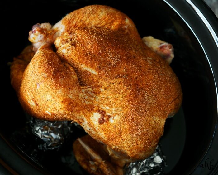 This crockpot roasted chicken recipe is one you’ll come back to time after time. Homestyle chicken is so easy to prepare and so versatile. Recipe on www.accidentalhappybaker.com @AHBamy