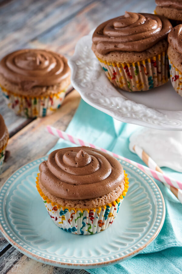 Spiced Nutella Cupcakes