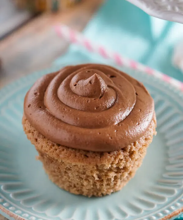 Spiced Nutella Cupcakes