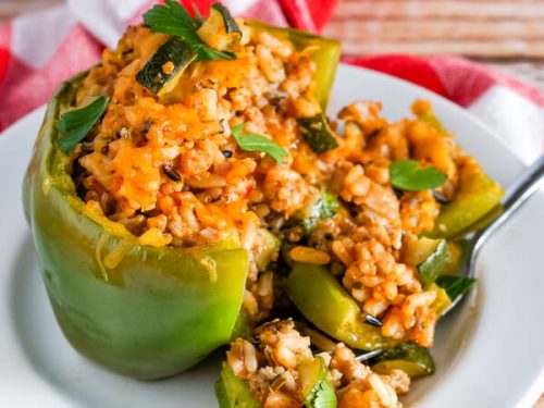 Wild Rice Stuffed Peppers Wild Rice Stuffed Peppers