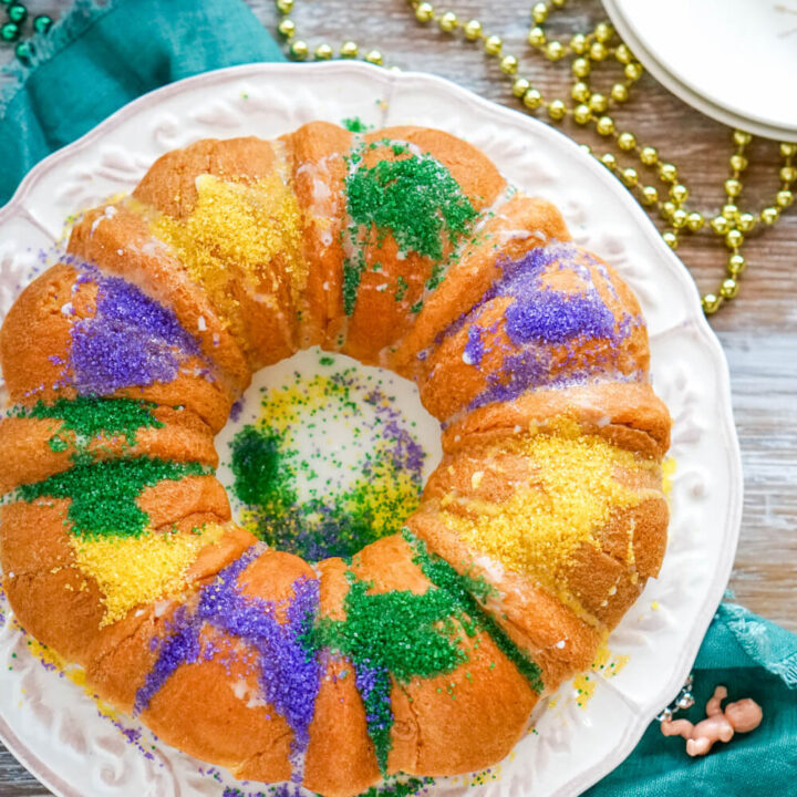 Crescent Roll King Cake