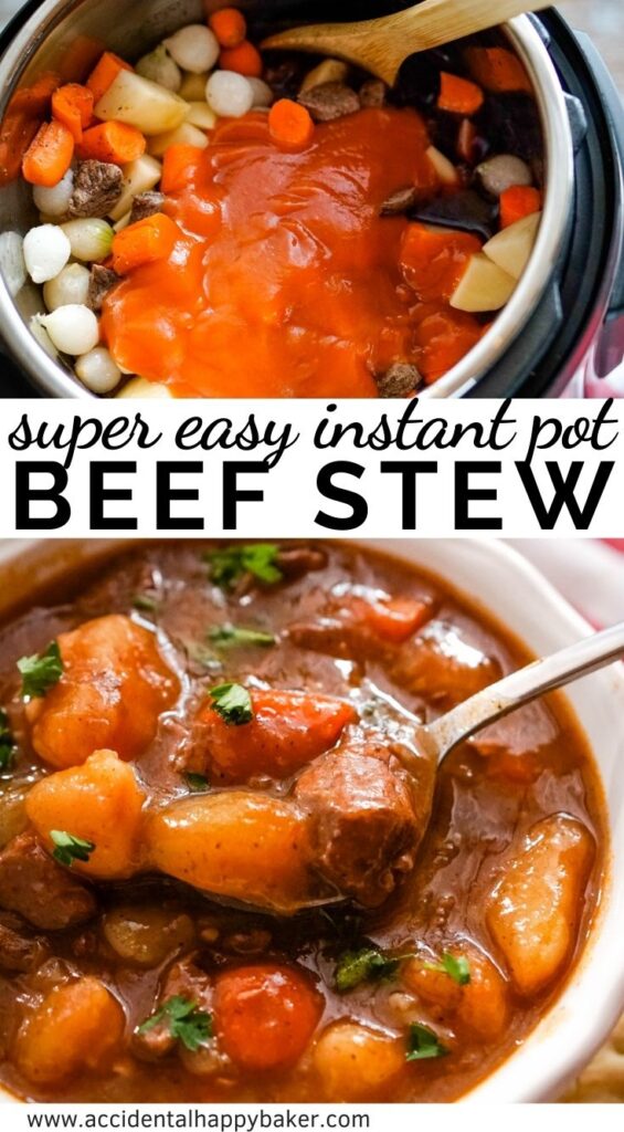  This easy instant pot beef stew recipe takes just a fraction of the time, but still has that amazing homestyle slow cooked taste you’re looking for! 