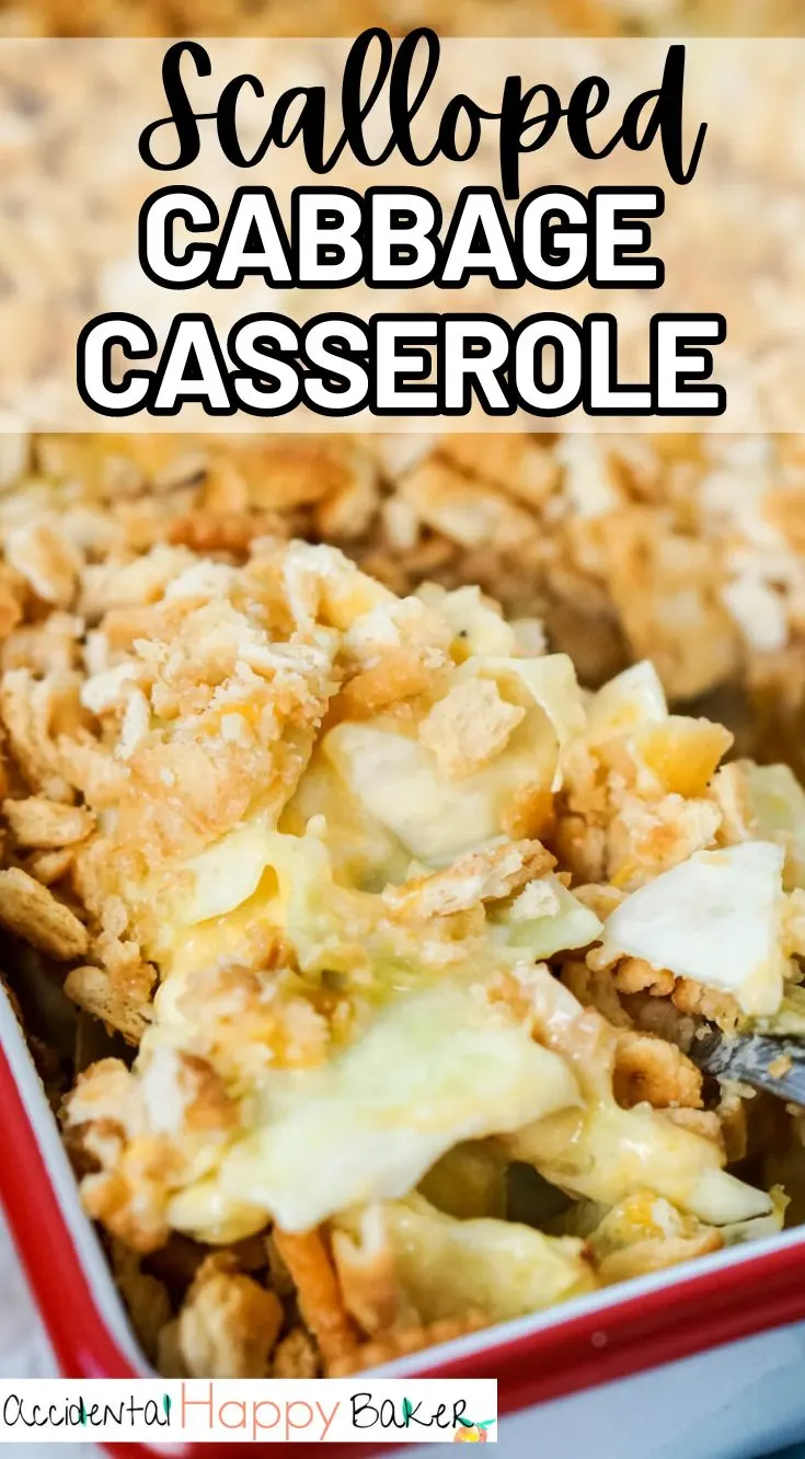 Easy Scalloped Cabbage - Accidental Happy Baker