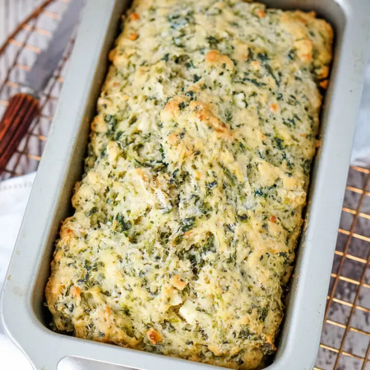 Spinach and Feta Beer Bread