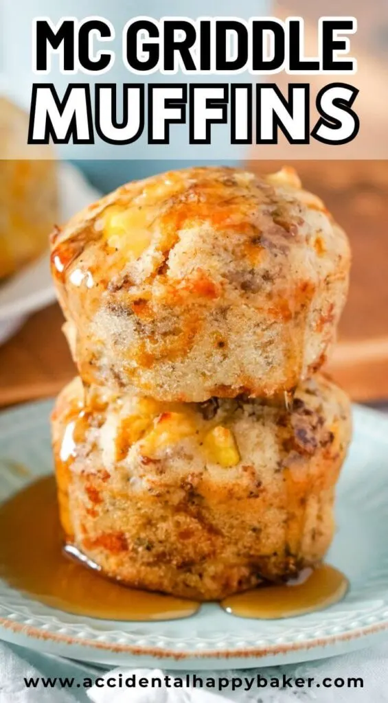 McGriddle Muffins bring all the flavors of your favorite fast food breakfast sandwich with a fraction of the cost! These easy muffins take just a few minutes to make and freeze wonderfully for a breakfast option your kids will love!