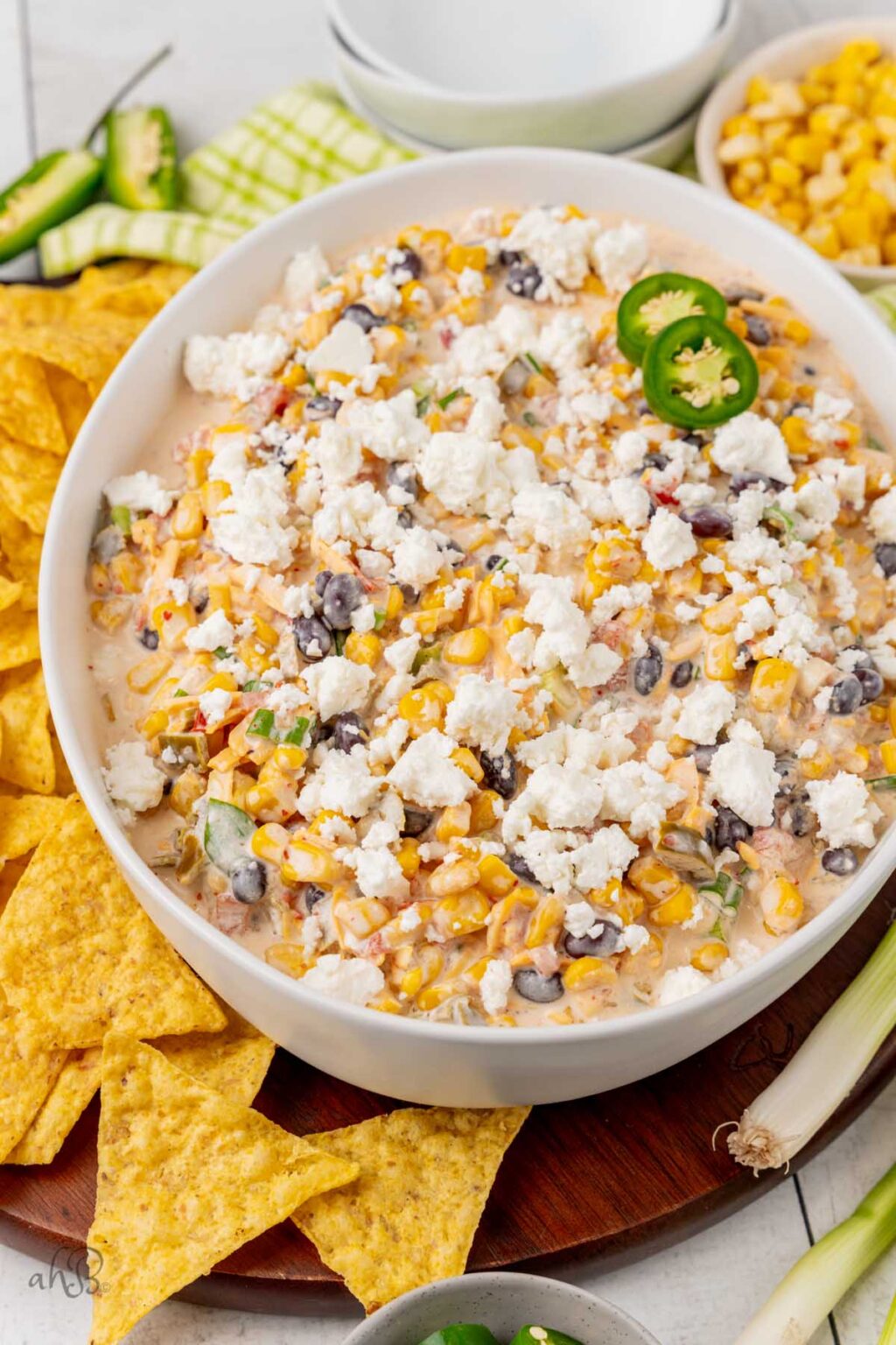 Fiesta Corn Dip - Accidental Happy Baker